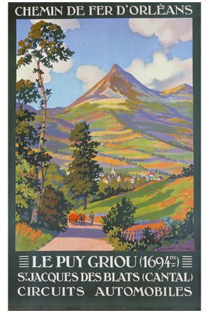 Affiche de Mauriac dans le Cantal | lamixerie
